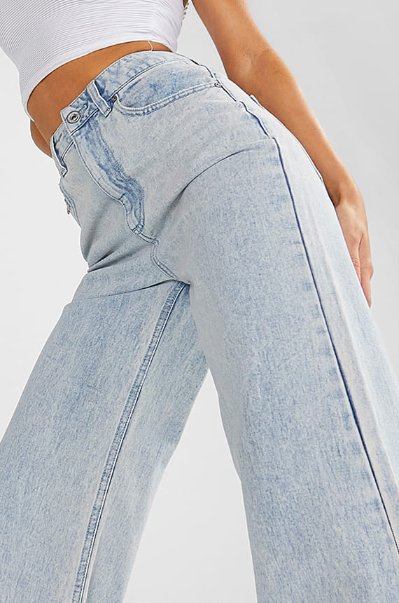Denim Fit - Wide Leg Jeans
